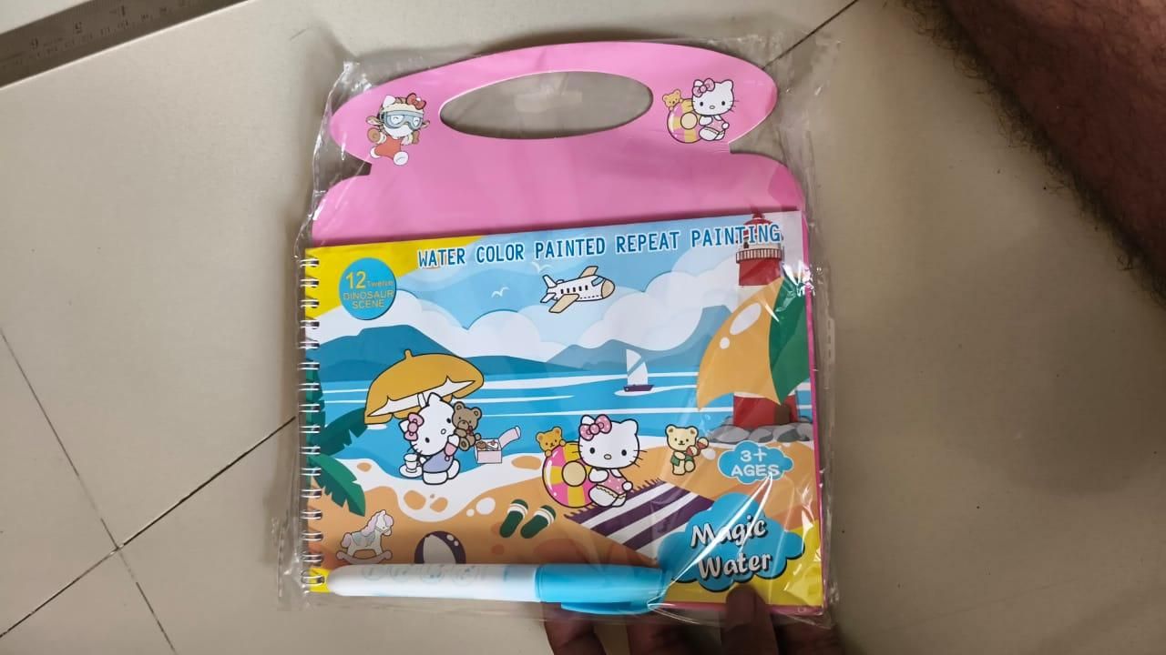 Quick Dry Water Coloring Book Doodle with Magic Pen